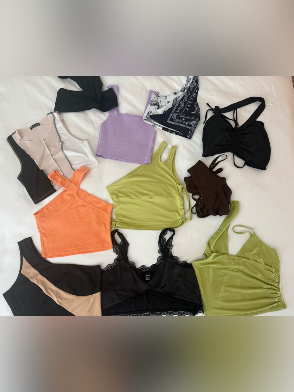 SHEIN crop top BUNDLE (11 tops)